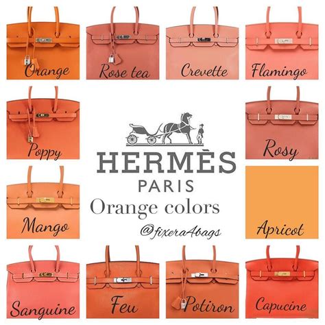 hermes bags orange color|Hermes signature color.